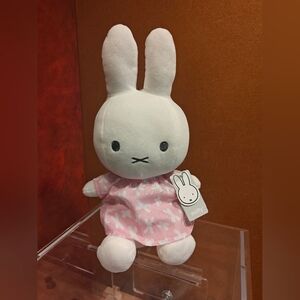 Miffy plush with Pink Dress